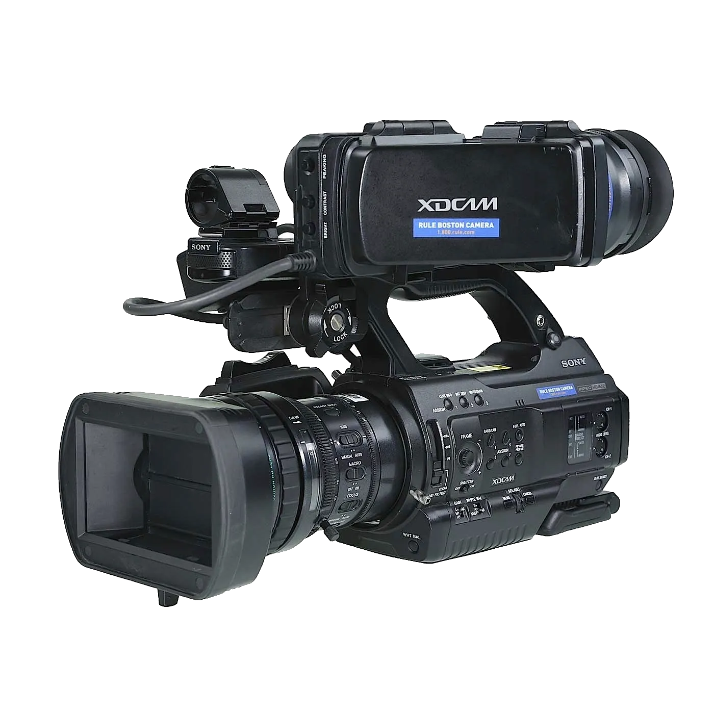 Замена шлейфа фокусировки Sony PMW-300K1